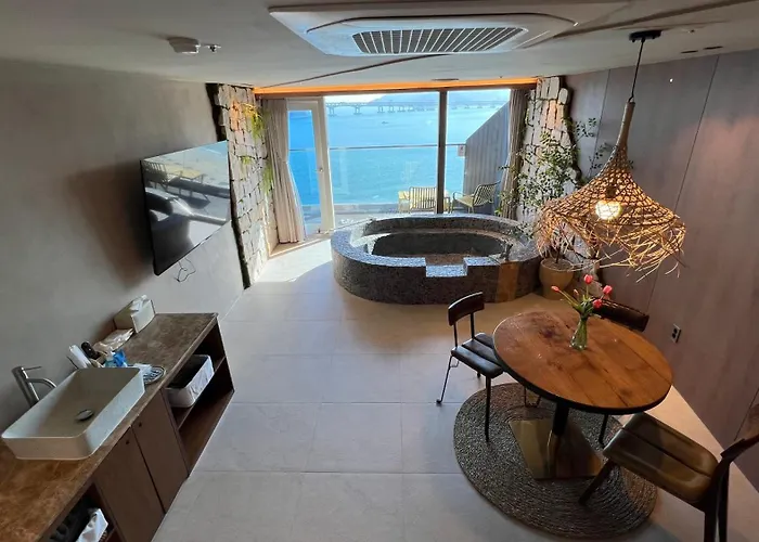 루미에르 디럭스 오션뷰 그랜드룸-광안리 해수욕장 New Apartamento