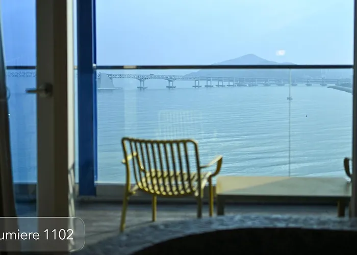 루미에르 디럭스 오션뷰 그랜드룸-광안리 해수욕장 New Apartamento *